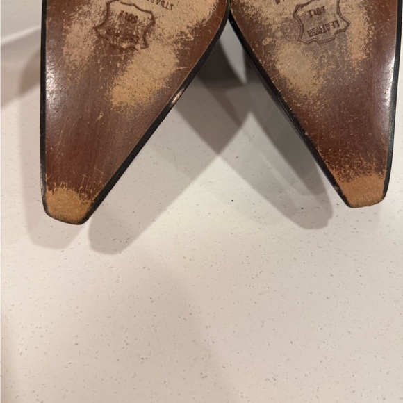 Killer Stuart Weitzman black leather booties - Picture 8 of 10